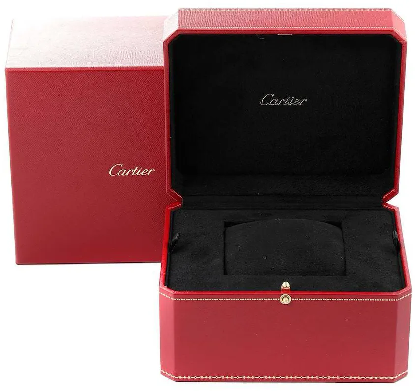 Cartier Santos WH100351 31mm Yellow gold Silver 4