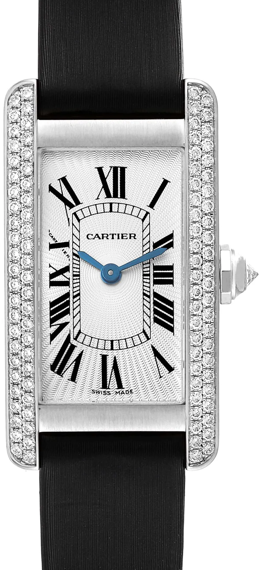 Cartier Tank Américaine WB701851 19mm White gold Silver