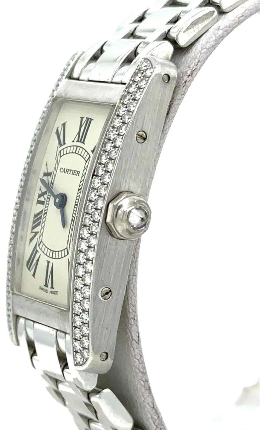 Cartier Tank Américaine WB7018L1 19mm Stainless steel Silver 5