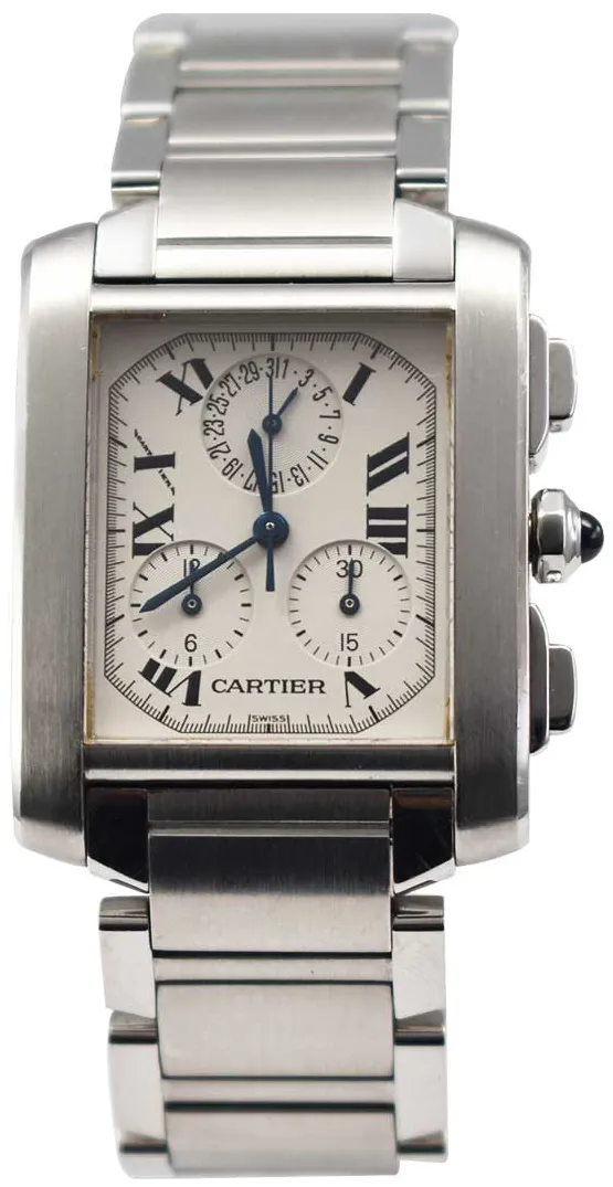 Cartier Cougar W51001Q3 28mm Stainless steel Silver