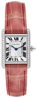 Cartier Tank Louis WJTA0011 White gold Silver