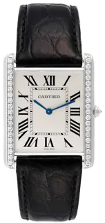 Cartier Tank WT200006 Rose gold Silver