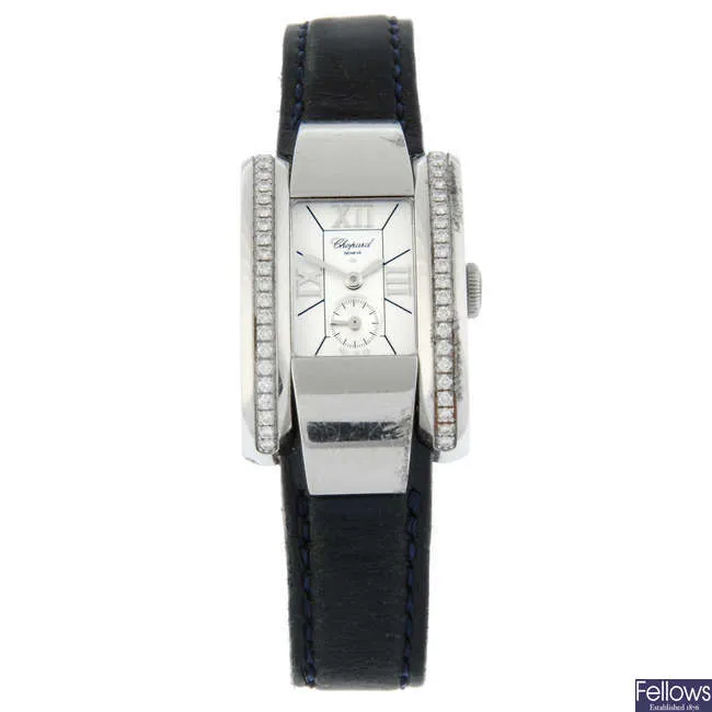 Chopard La Strada 8357 24mm Stainless steel and Diamond White