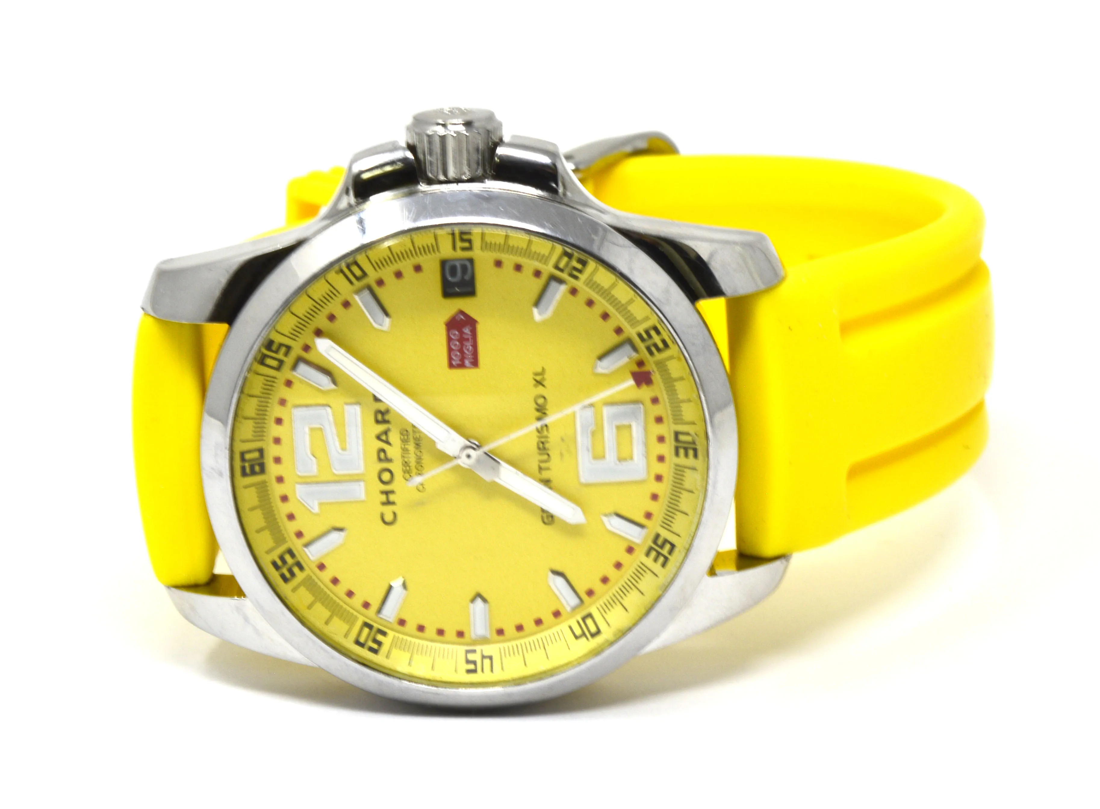 Chopard Mille Miglia 16/8997 44mm Stainless steel Yellow 4