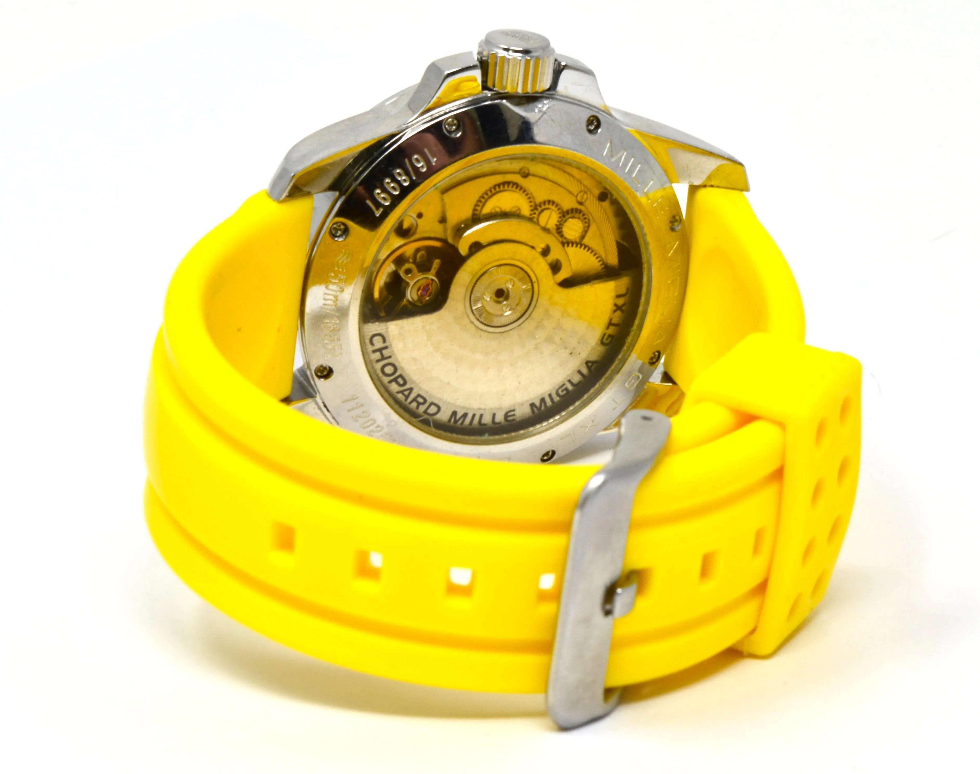 Chopard Mille Miglia 16/8997 44mm Stainless steel Yellow 5