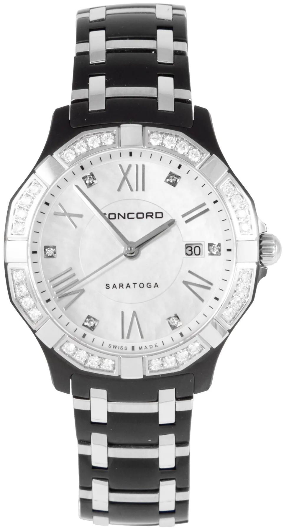 Concord Saratoga 02.3.36.1091S 31mm Stainless steel Mother-of-pearl