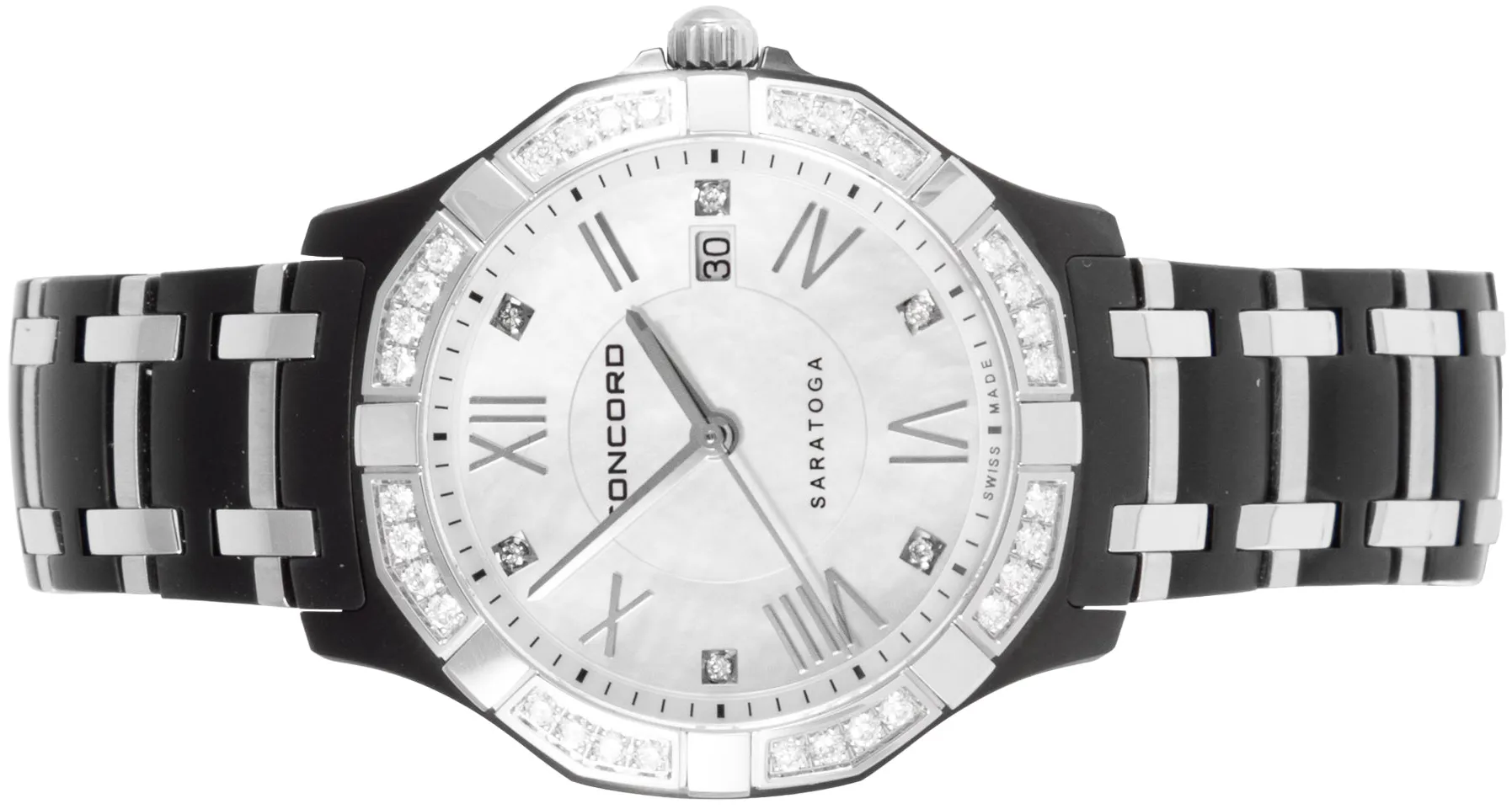 Concord Saratoga 02.3.36.1091S 31mm Stainless steel Mother-of-pearl 1