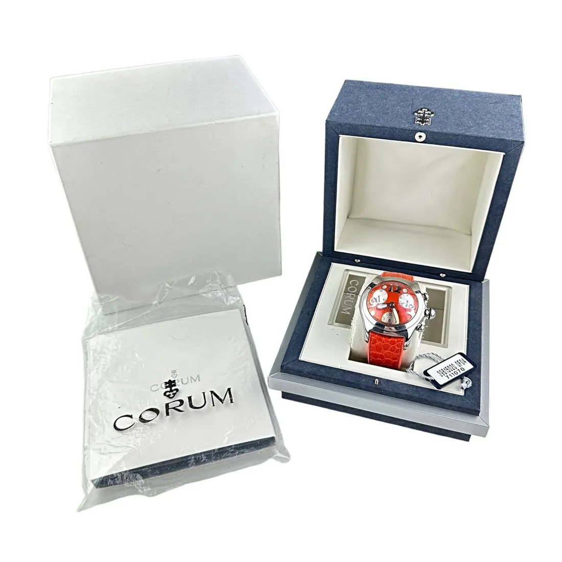 Corum Bubble Stainless steel Red 9