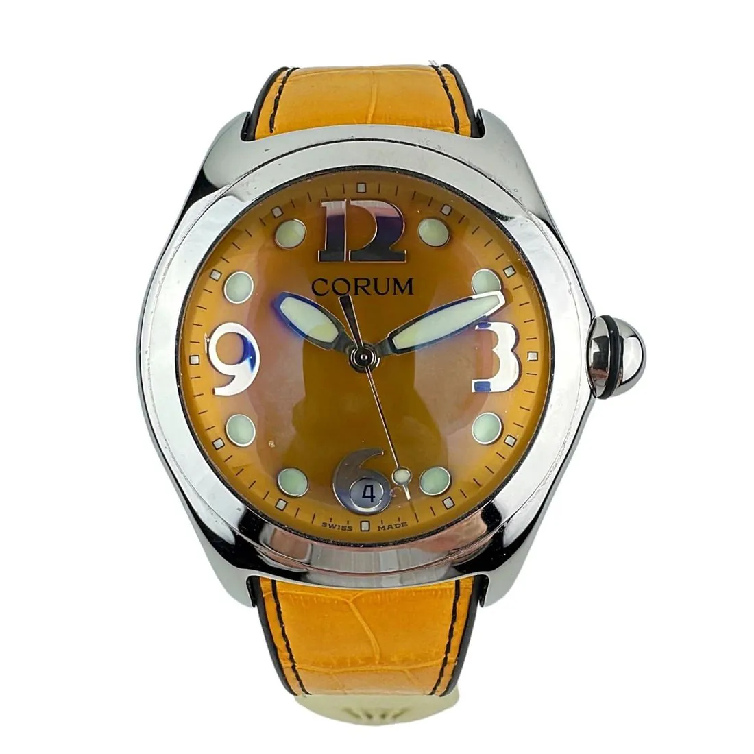 Corum Bubble Stainless steel Orange 1