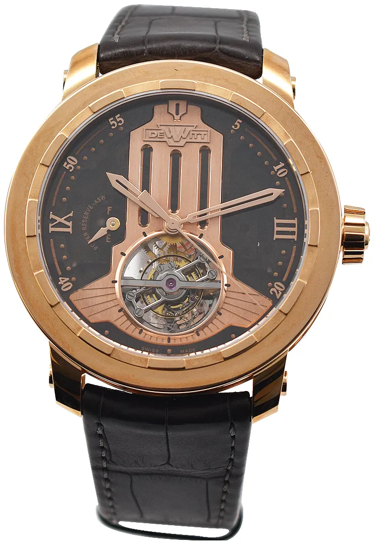 Dewitt Twenty-8-Eight T8.TA.001 46mm Rose gold Brown