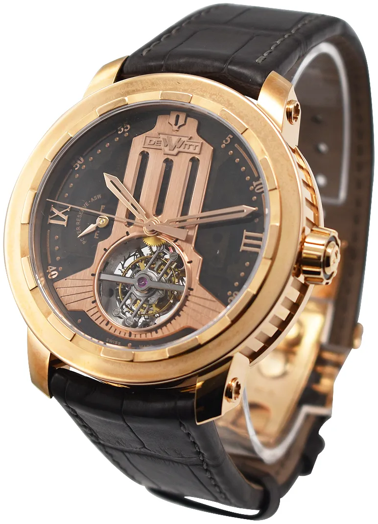 Dewitt Twenty-8-Eight T8.TA.001 46mm Rose gold Brown 1