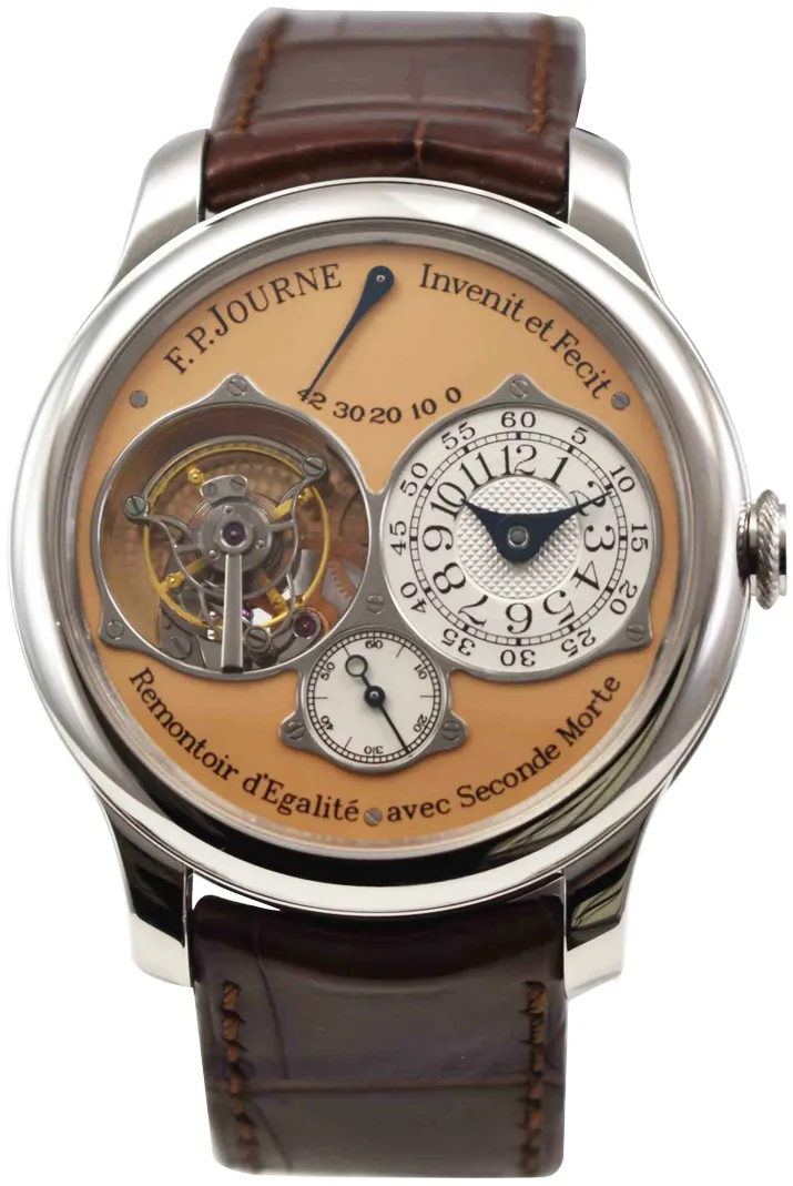 F.P. Journe Tourbillon Souverain 40mm Platinum Salmon