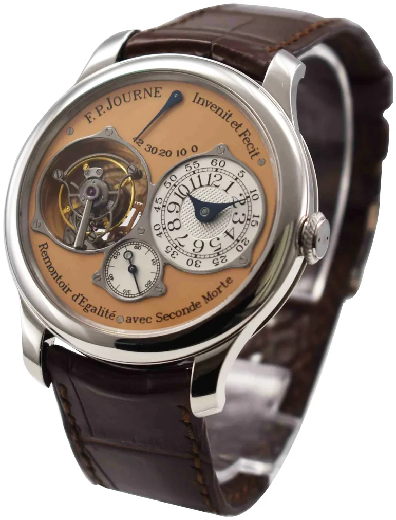 F.P. Journe Tourbillon Souverain 40mm Platinum Salmon 5