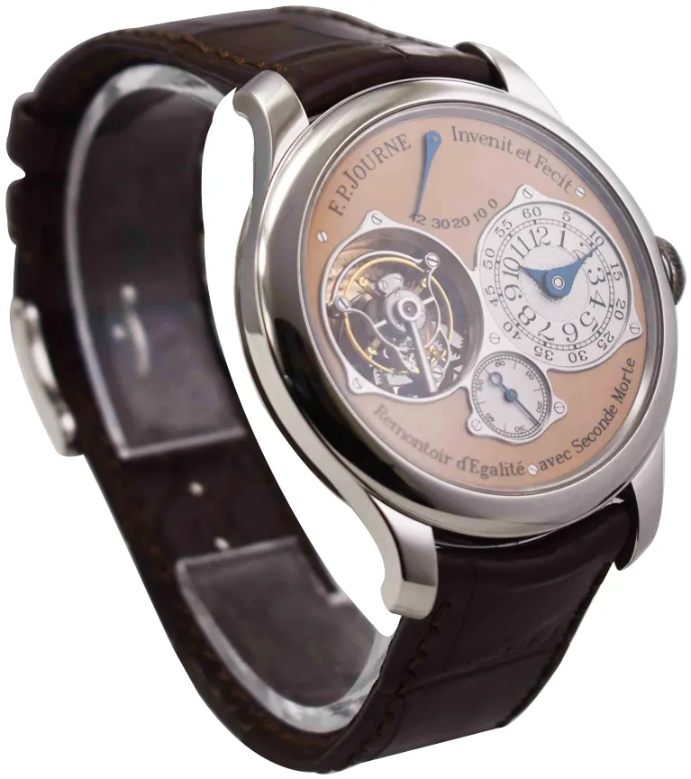 F.P. Journe Tourbillon Souverain 40mm Platinum Salmon 4