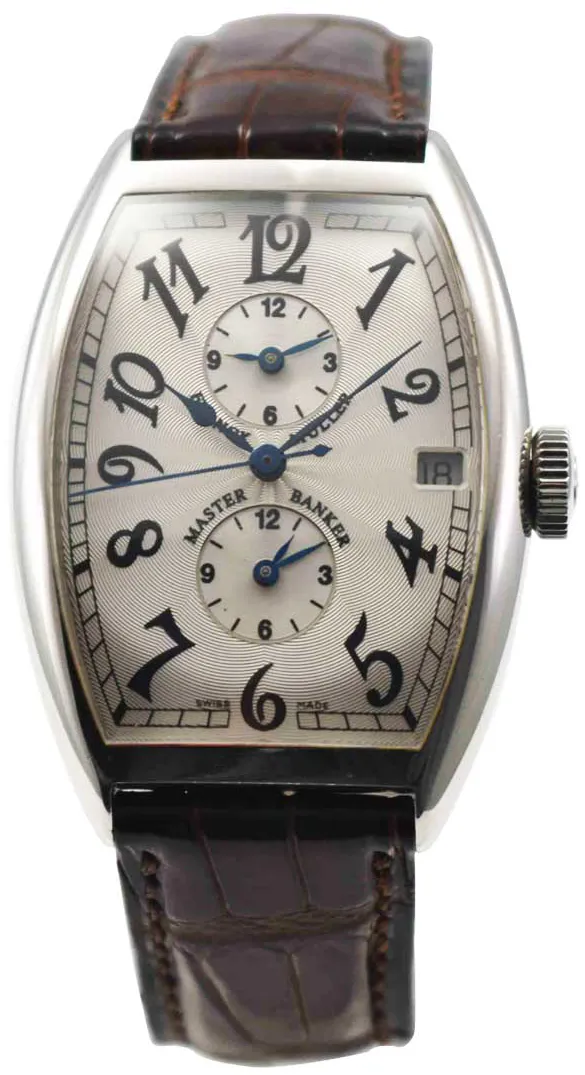 Franck Muller Master Banker 5850 MB 32mm Stainless steel Silver