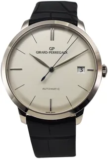 Girard-Perregaux Classique Elegance 49527-53-131-BK6A White gold Silver