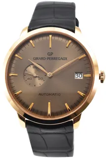 Girard-Perregaux 1966 Small Seconds and Date Automatic 49543-52-B31-BK6A Rose gold brown