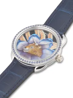 Hermès Arceau White gold and Sapphire