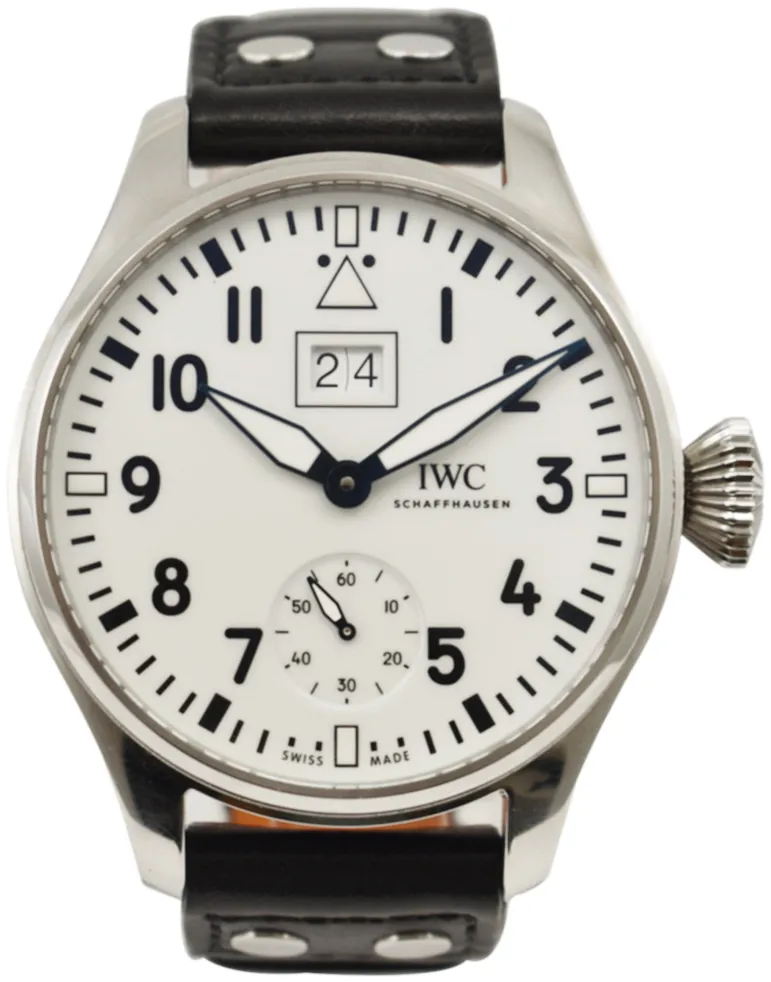 IWC Big Pilot IW510504 46mm Stainless steel White