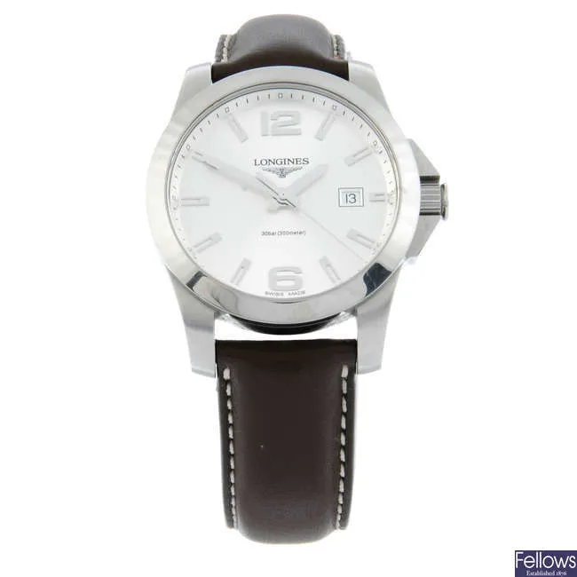 Longines Conquest L3.659.4 41mm Stainless steel Silver