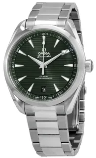 Omega Aqua Terra 220.10.41.21.10.001 Stainless steel Green