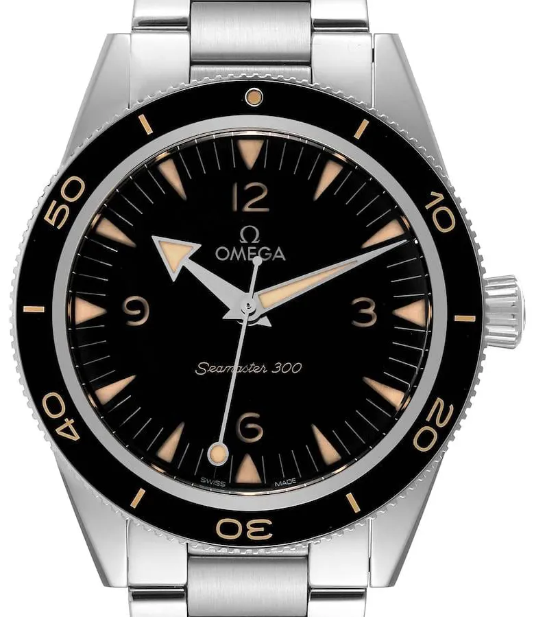 Omega Seamaster 300 234.30.41.21.01.001 41mm Stainless steel Black