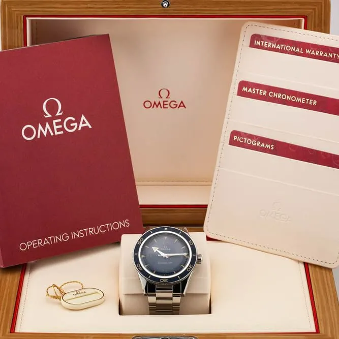 Omega Seamaster 300 234.30.41.21.03.001 41mm Stainless steel Blue 2