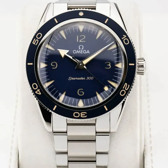 Omega Seamaster 300 234.30.41.21.03.001 41mm Stainless steel Blue