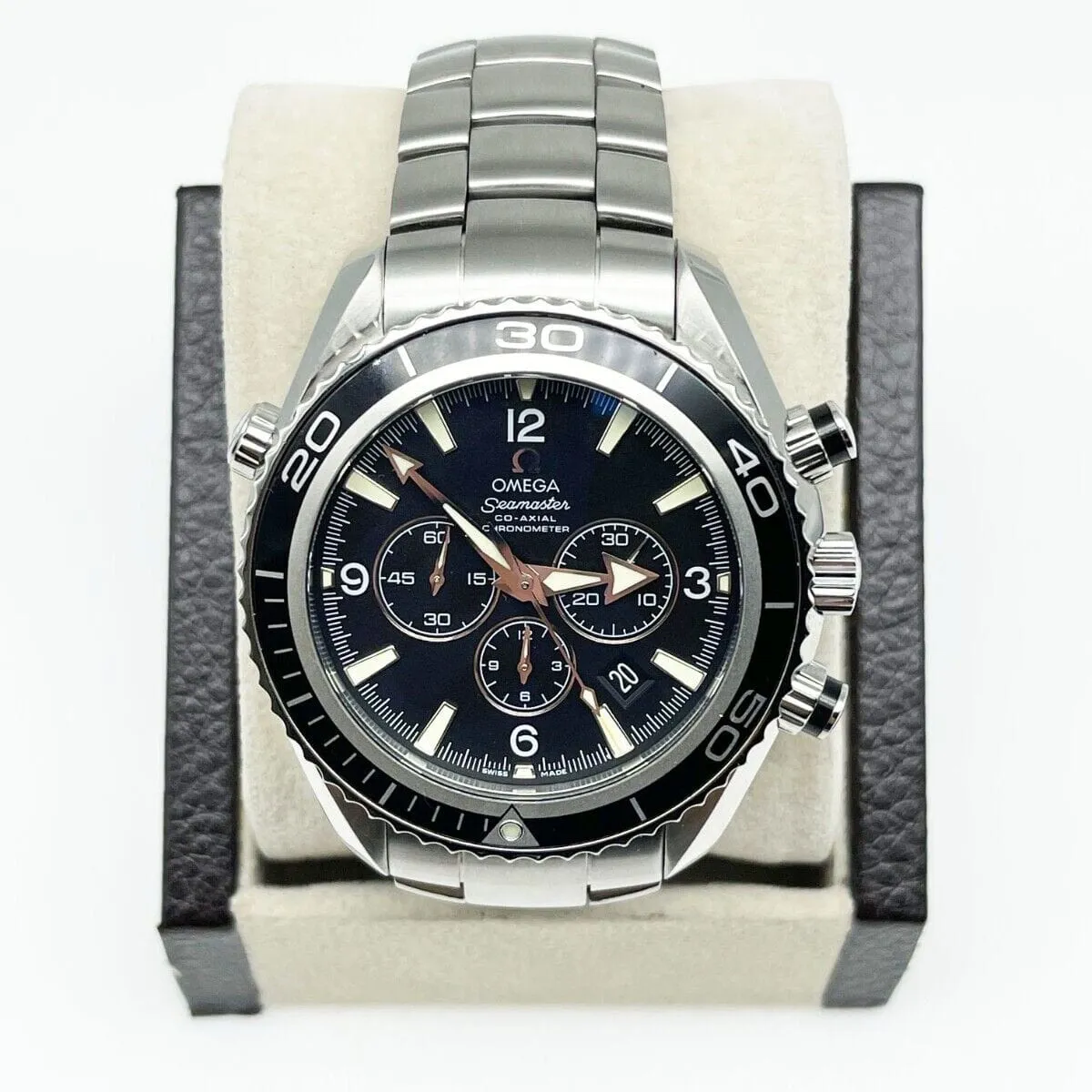 Omega Seamaster Planet Ocean 2210.50.00 45.5mm Stainless steel Black