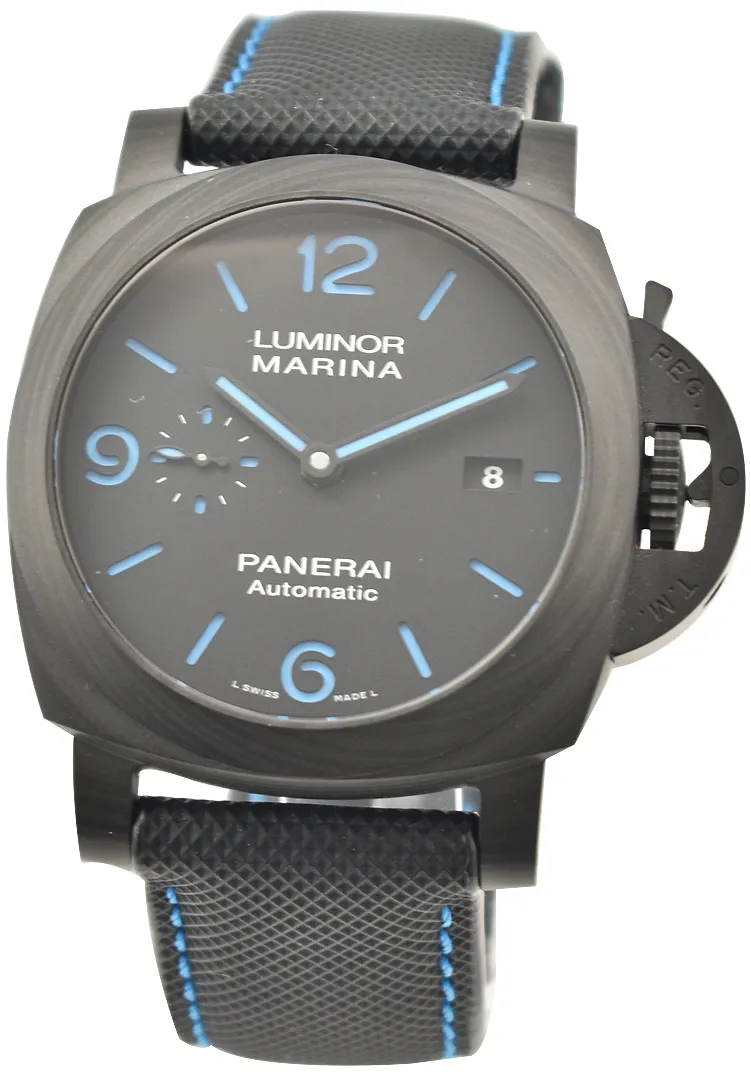 Panerai Luminor GMT Automatic PAM 01661 44mm Carbon fiber Black