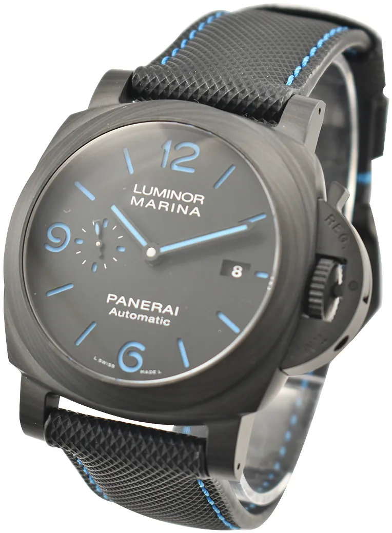 Panerai Luminor GMT Automatic PAM 01661 44mm Carbon fiber Black 5