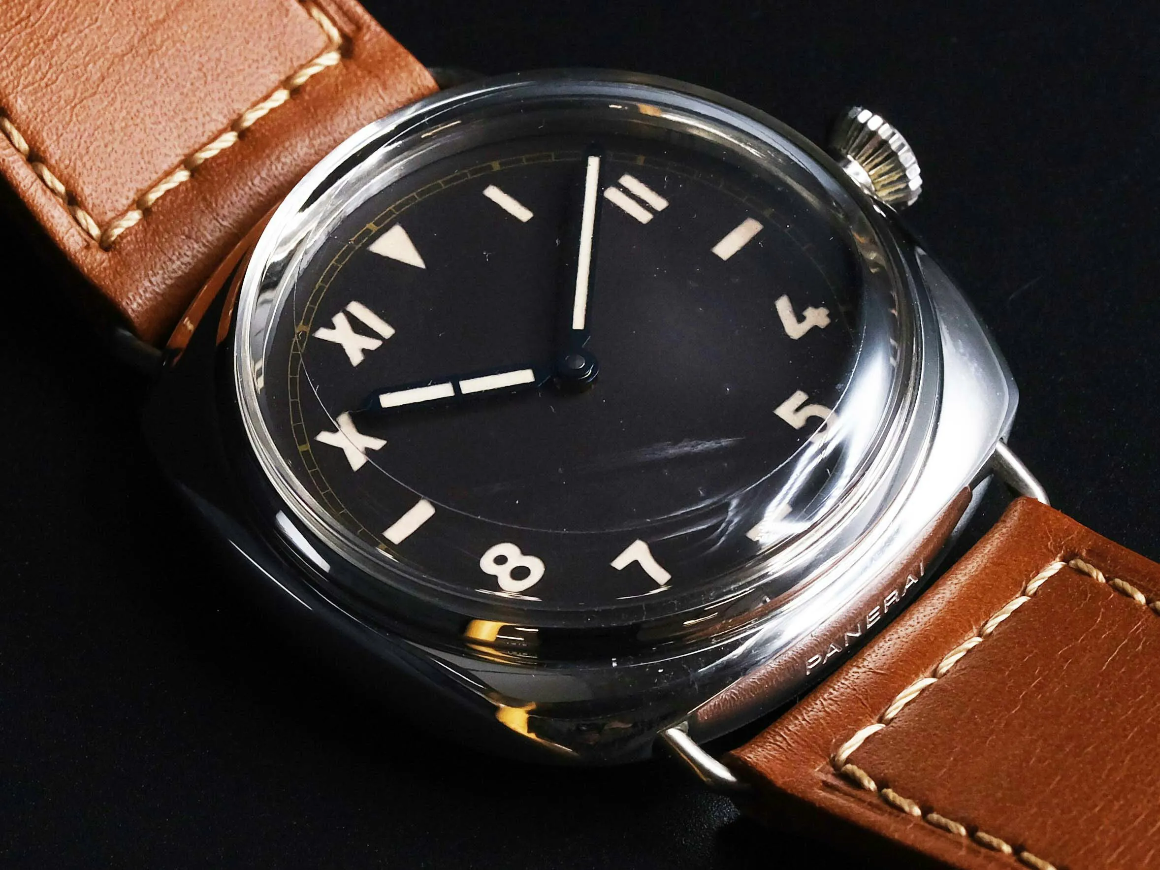 Panerai Radiomir PAM 00262 47mm Platinum Brown 1