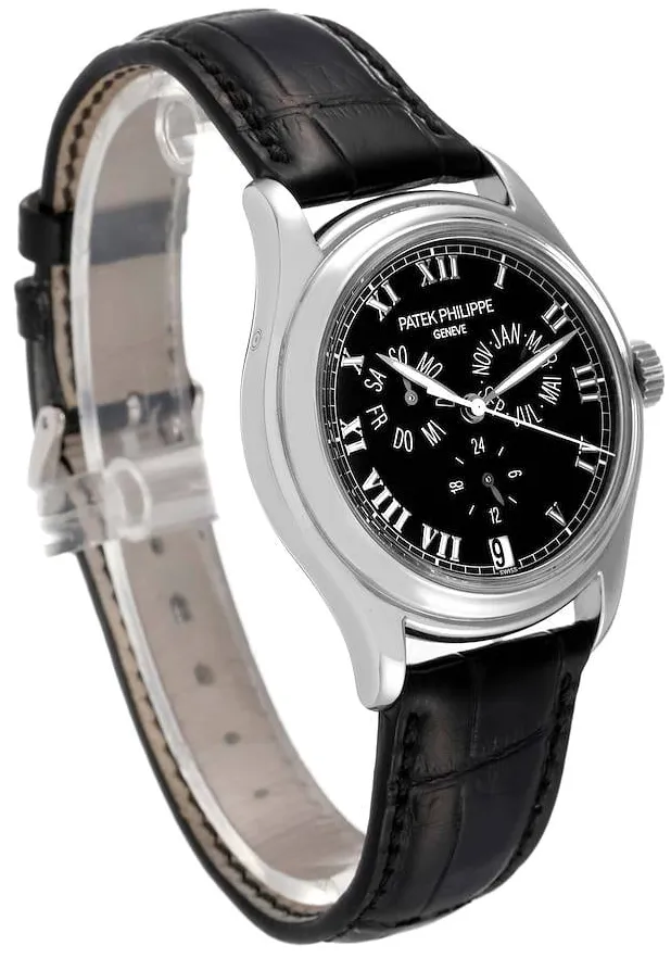 Patek Philippe Annual Calendar 5035G 37mm White gold Black 1