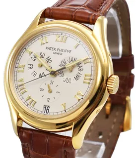 Patek Philippe Annual Calendar 5035 Yellow gold Silver