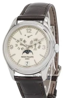 Patek Philippe Annual Calendar 5146G-001 White gold Beige