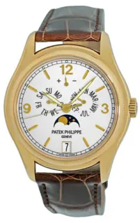 Patek Philippe Annual Calendar 5146J-001 Yellow gold Beige