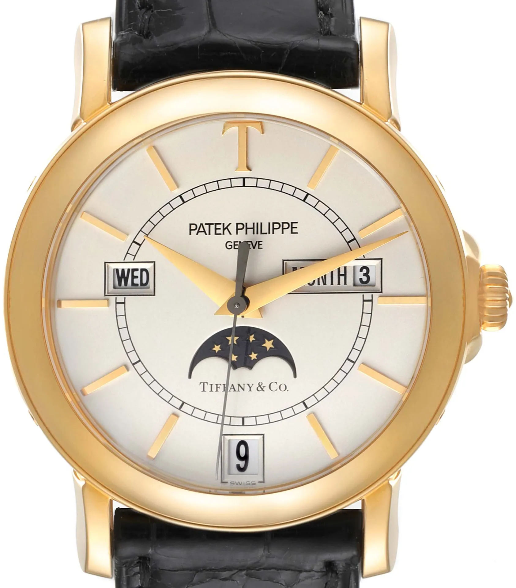 Patek Philippe Annual Calendar 5150J 36mm Yellow gold Silver