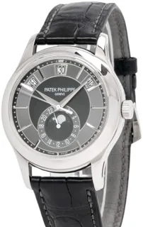 Patek Philippe Annual Calendar 5205G-010 White gold Black