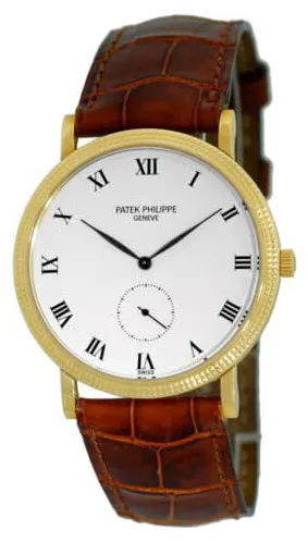 Patek Philippe Calatrava 3919J 33mm Yellow gold White