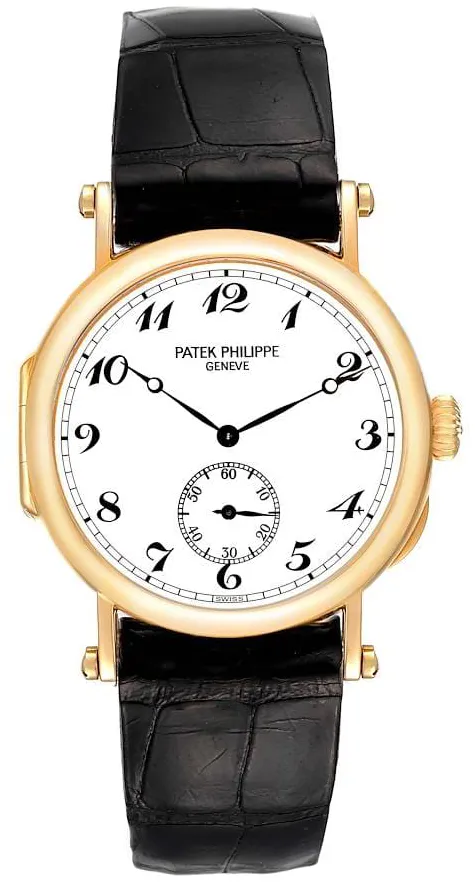 Patek Philippe Calatrava 3960J 34mm Yellow gold White