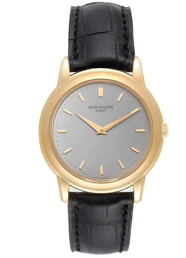 Patek Philippe Calatrava 5032J 36mm Yellow gold Silver