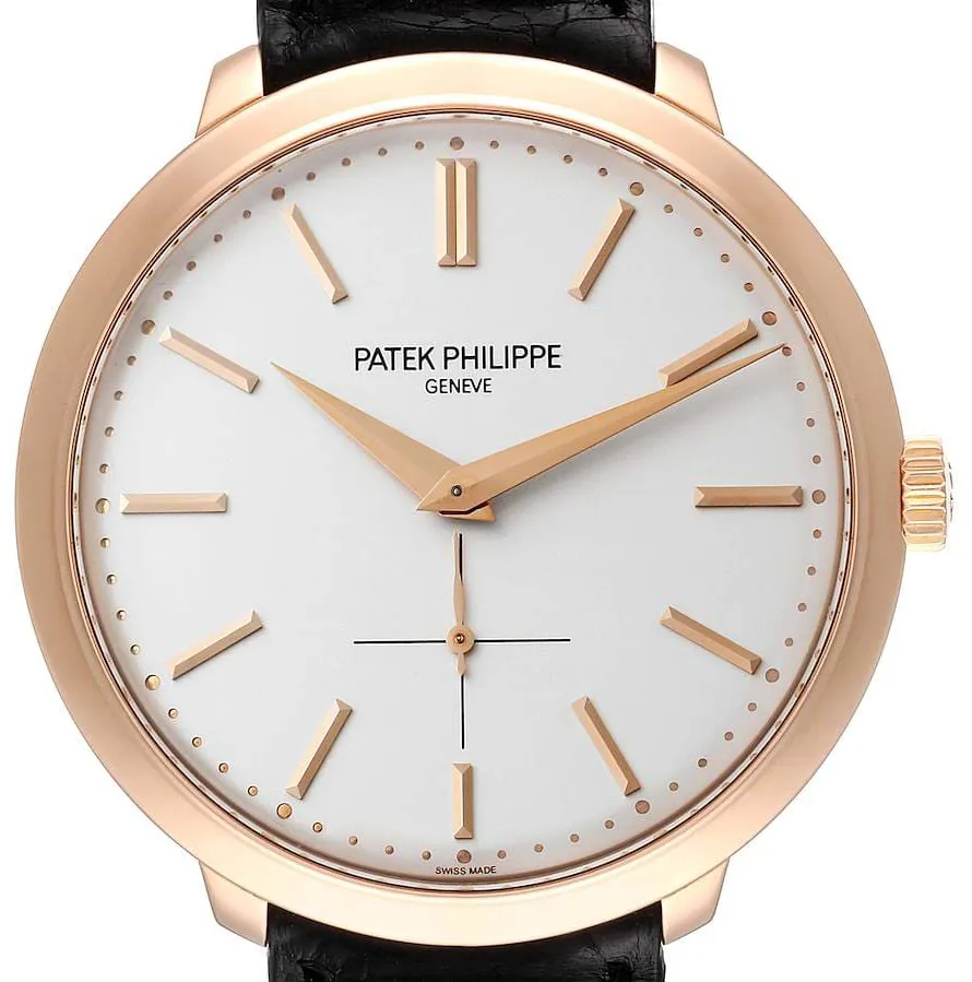 Patek Philippe Calatrava 5123R-001 38mm Rose gold Silver