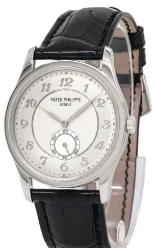 Patek Philippe Calatrava 5196P-001 37mm Platinum Silver