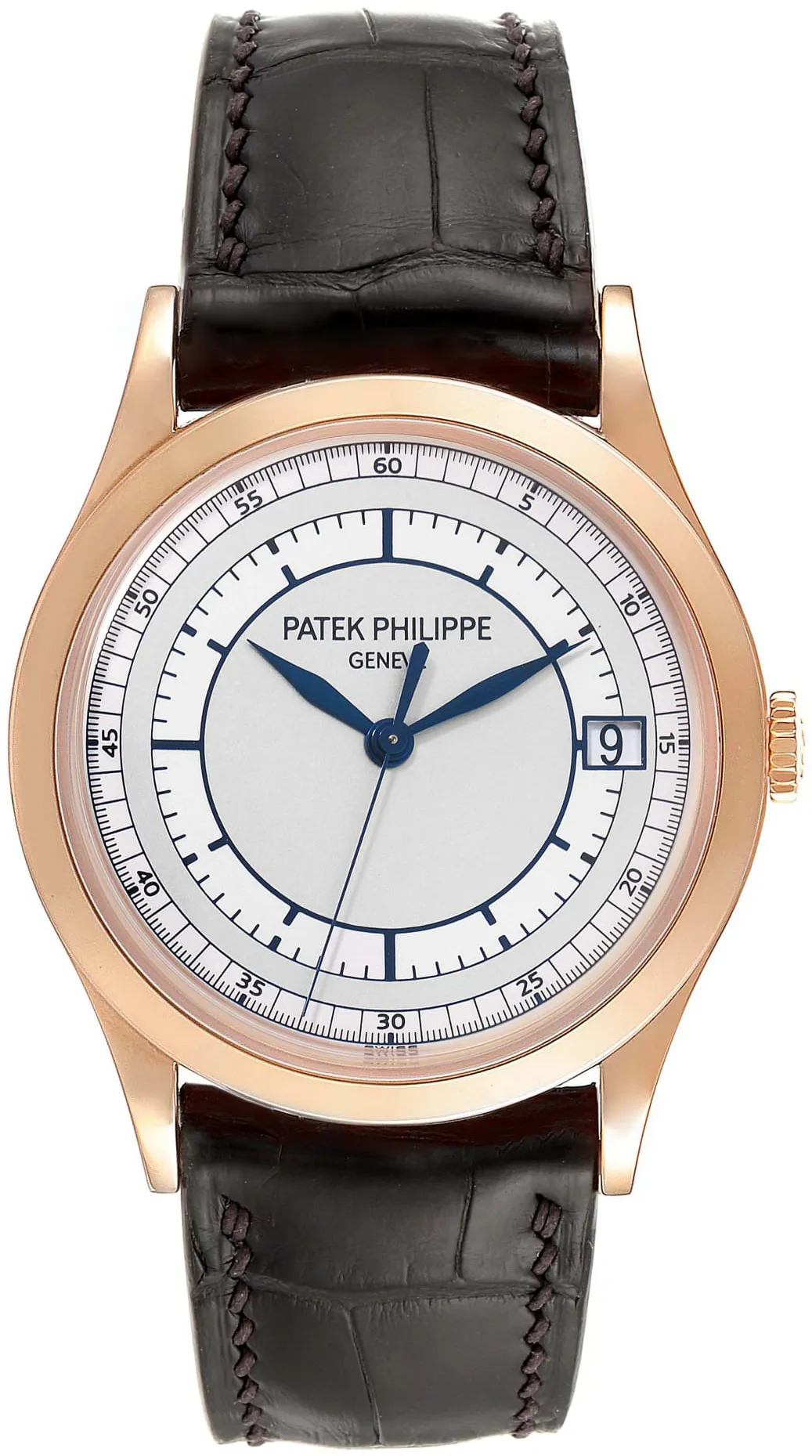 Patek Philippe Calatrava 5296R-001 38mm Rose gold Silver