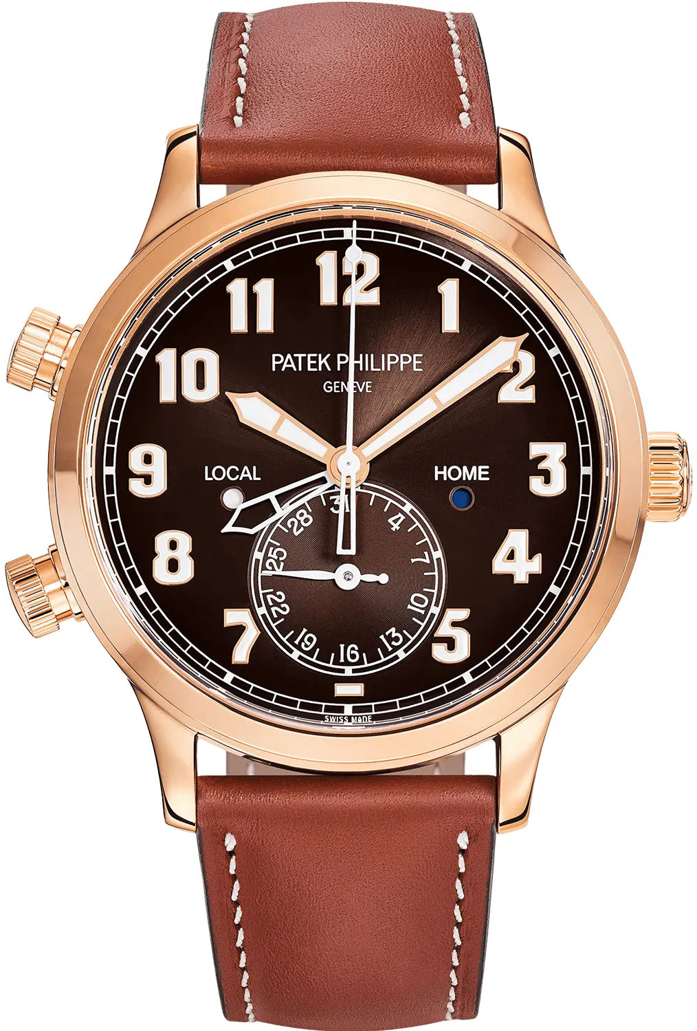 Patek Philippe Calatrava 5524R-001 42mm Rose gold Brown