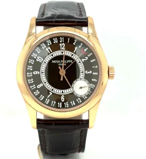 Patek Philippe Calatrava 6000R-001 Rose gold Brown