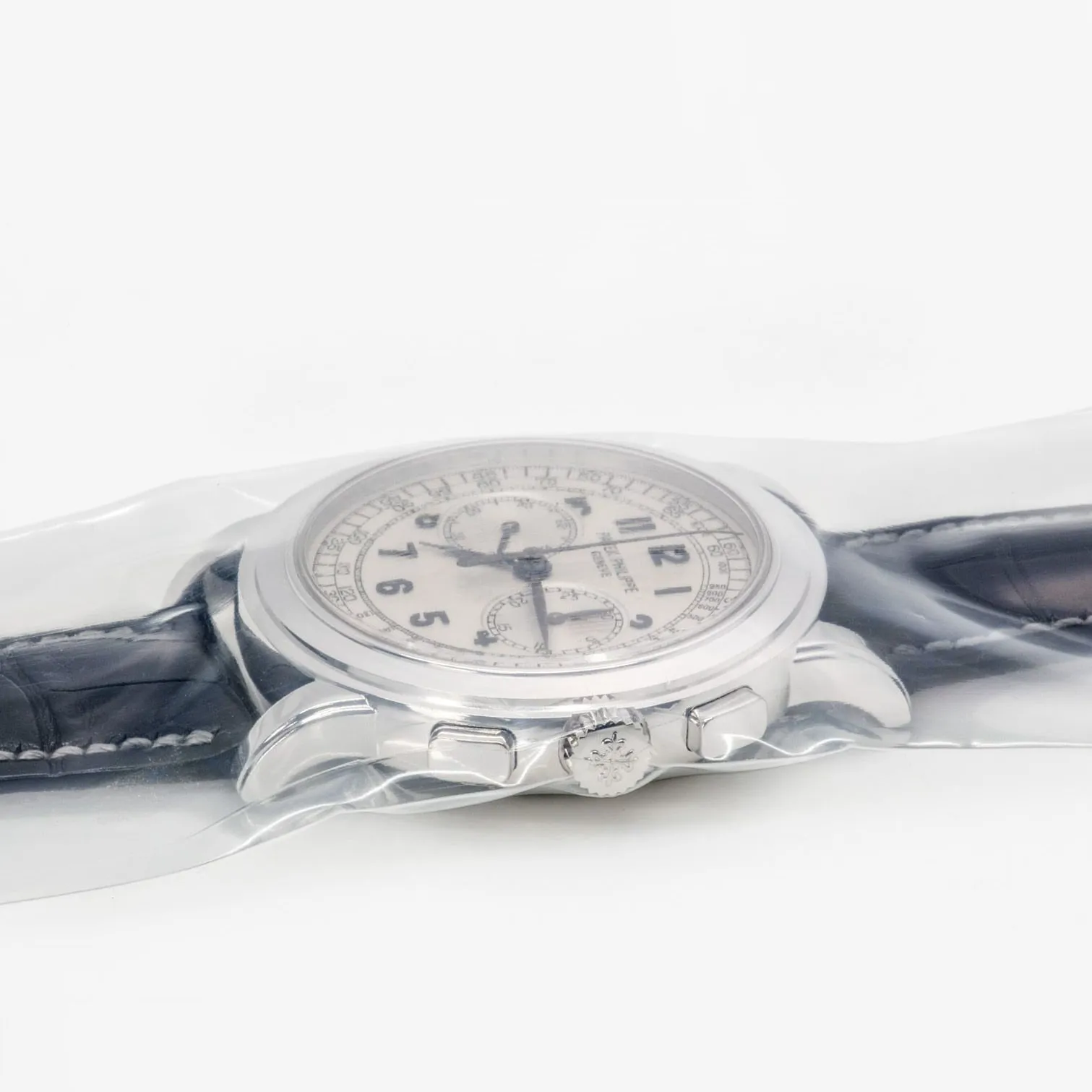 Patek Philippe Chronograph 5070G-001 42mm White gold Silver 2