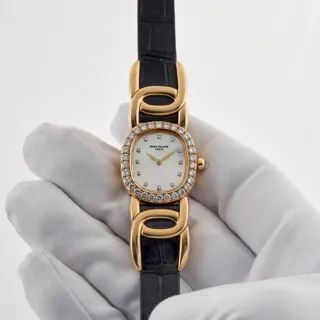 Patek Philippe Golden Ellipse 4941J Yellow gold White