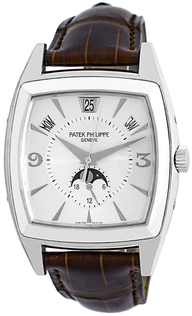 Patek Philippe Gondolo 5135G-001 38.5mm White gold Silver