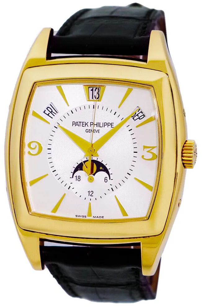 Patek Philippe Gondolo 5135J-001 38.5mm Yellow gold Silver 1